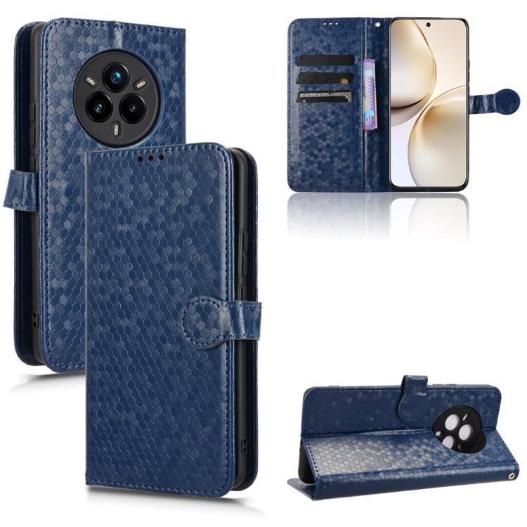Honeycomb Dot Texture Leather Phone Case, For Realme GT 7 5G Global, For Realme 14x 5G Malaysia / V70, For Realme 14 5G, For Realme 14 Pro Lite / 13 Pro Global, For Realme P3 Pro, For Realme 14 Pro+, For Realme 14 Pro, For Realme C75 4G                ...