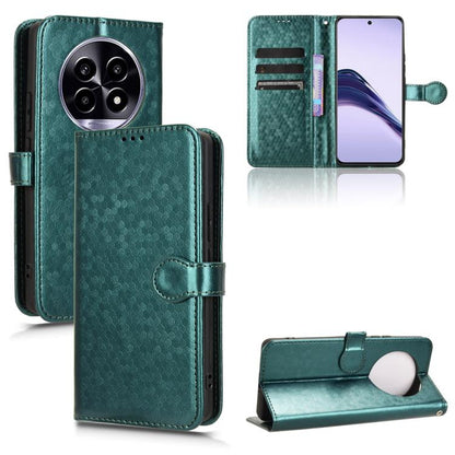 Honeycomb Dot Texture Leather Phone Case, For Realme GT 7 5G Global, For Realme 14x 5G Malaysia / V70, For Realme 14 5G, For Realme 14 Pro Lite / 13 Pro Global, For Realme P3 Pro, For Realme 14 Pro+, For Realme 14 Pro, For Realme C75 4G                ...