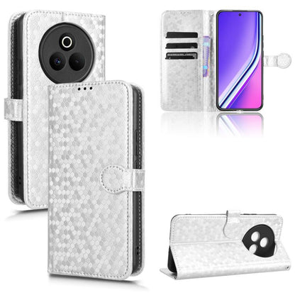 Honeycomb Dot Texture Leather Phone Case, For Realme GT 7 5G Global, For Realme 14x 5G Malaysia / V70, For Realme 14 5G, For Realme 14 Pro Lite / 13 Pro Global, For Realme P3 Pro, For Realme 14 Pro+, For Realme 14 Pro, For Realme C75 4G                ...