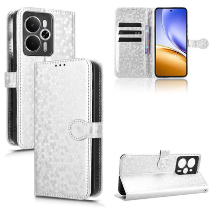 Honeycomb Dot Texture Leather Phone Case, For Realme GT 7 5G Global, For Realme 14x 5G Malaysia / V70, For Realme 14 5G, For Realme 14 Pro Lite / 13 Pro Global, For Realme P3 Pro, For Realme 14 Pro+, For Realme 14 Pro, For Realme C75 4G                ...