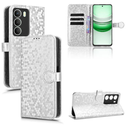 Honeycomb Dot Texture Leather Phone Case, For Realme GT 7 5G Global, For Realme 14x 5G Malaysia / V70, For Realme 14 5G, For Realme 14 Pro Lite / 13 Pro Global, For Realme P3 Pro, For Realme 14 Pro+, For Realme 14 Pro, For Realme C75 4G                ...
