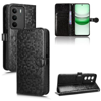 Honeycomb Dot Texture Leather Phone Case, For Realme 16T 5G Global, For Realme C100i 4G / C100x 4G, For Realme C100 4G, For Realme C83 5G / P4 Lite 5G, For Realme P4 Power 5G, For Realme Note 80 4G, For Realme 16 5G Global, For Realme 16 Pro+ 5G Global...