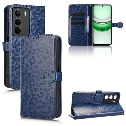 Honeycomb Dot Texture Leather Phone Case, For Realme 16T 5G Global, For Realme C100i 4G / C100x 4G, For Realme C100 4G, For Realme C83 5G / P4 Lite 5G, For Realme P4 Power 5G, For Realme Note 80 4G, For Realme 16 5G Global, For Realme 16 Pro+ 5G Global...
