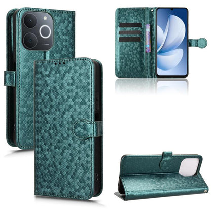 Honeycomb Dot Texture Leather Phone Case, For Realme 16T 5G Global, For Realme C100i 4G / C100x 4G, For Realme C100 4G, For Realme C83 5G / P4 Lite 5G, For Realme P4 Power 5G, For Realme Note 80 4G, For Realme 16 5G Global, For Realme 16 Pro+ 5G Global...