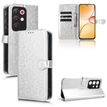 Honeycomb Dot Texture Leather Phone Case, For Realme 16T 5G Global, For Realme C100i 4G / C100x 4G, For Realme C100 4G, For Realme C83 5G / P4 Lite 5G, For Realme P4 Power 5G, For Realme Note 80 4G, For Realme 16 5G Global, For Realme 16 Pro+ 5G Global...