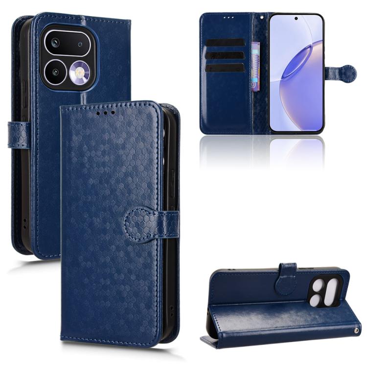Honeycomb Dot Texture Leather Phone Case, For Realme 16T 5G Global, For Realme C100i 4G / C100x 4G, For Realme C100 4G, For Realme C83 5G / P4 Lite 5G, For Realme P4 Power 5G, For Realme Note 80 4G, For Realme 16 5G Global, For Realme 16 Pro+ 5G Global...