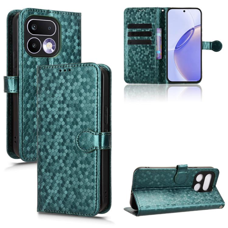 Honeycomb Dot Texture Leather Phone Case, For Realme 16T 5G Global, For Realme C100i 4G / C100x 4G, For Realme C100 4G, For Realme C83 5G / P4 Lite 5G, For Realme P4 Power 5G, For Realme Note 80 4G, For Realme 16 5G Global, For Realme 16 Pro+ 5G Global...