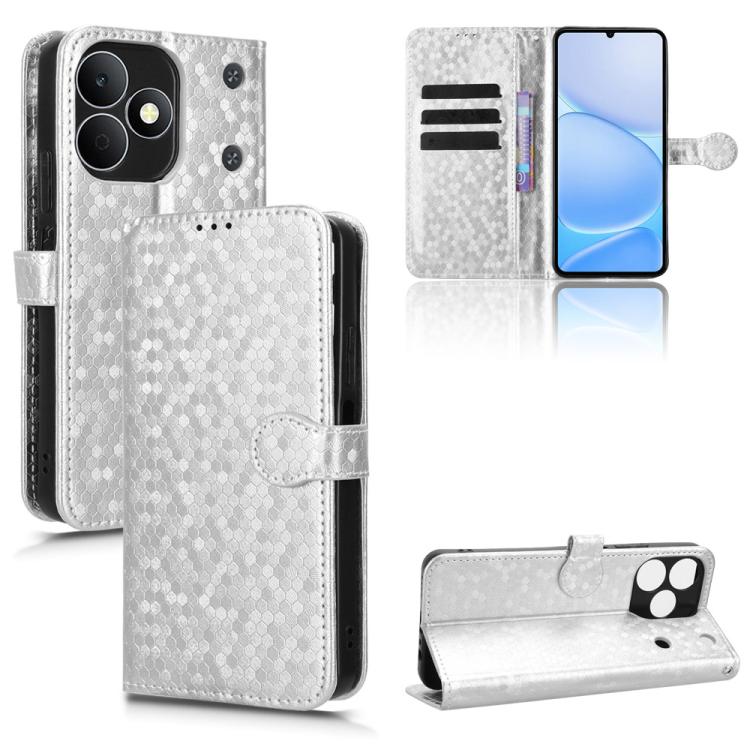 Honeycomb Dot Texture Leather Phone Case, For Realme 16T 5G Global, For Realme C100i 4G / C100x 4G, For Realme C100 4G, For Realme C83 5G / P4 Lite 5G, For Realme P4 Power 5G, For Realme Note 80 4G, For Realme 16 5G Global, For Realme 16 Pro+ 5G Global...