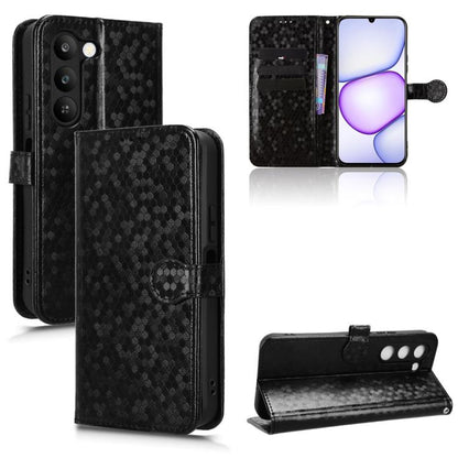 Honeycomb Dot Texture Leather Phone Case, For Realme 16T 5G Global, For Realme C100i 4G / C100x 4G, For Realme C100 4G, For Realme C83 5G / P4 Lite 5G, For Realme P4 Power 5G, For Realme Note 80 4G, For Realme 16 5G Global, For Realme 16 Pro+ 5G Global...