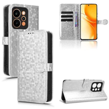 Honeycomb Dot Texture Leather Phone Case, For Realme 16T 5G Global, For Realme C100i 4G / C100x 4G, For Realme C100 4G, For Realme C83 5G / P4 Lite 5G, For Realme P4 Power 5G, For Realme Note 80 4G, For Realme 16 5G Global, For Realme 16 Pro+ 5G Global...
