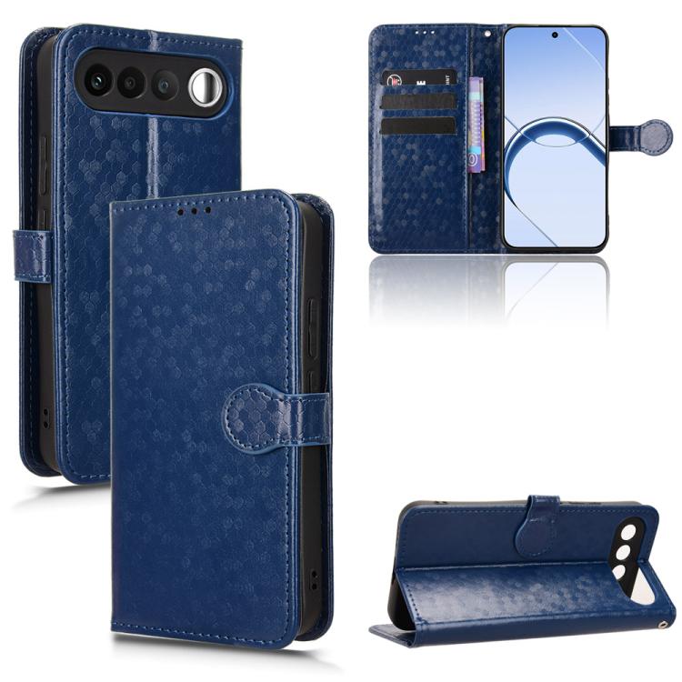 Honeycomb Dot Texture Leather Phone Case, For Realme 16T 5G Global, For Realme C100i 4G / C100x 4G, For Realme C100 4G, For Realme C83 5G / P4 Lite 5G, For Realme P4 Power 5G, For Realme Note 80 4G, For Realme 16 5G Global, For Realme 16 Pro+ 5G Global...
