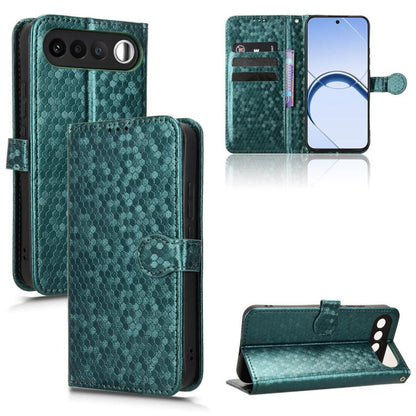 Honeycomb Dot Texture Leather Phone Case, For Realme 16T 5G Global, For Realme C100i 4G / C100x 4G, For Realme C100 4G, For Realme C83 5G / P4 Lite 5G, For Realme P4 Power 5G, For Realme Note 80 4G, For Realme 16 5G Global, For Realme 16 Pro+ 5G Global...