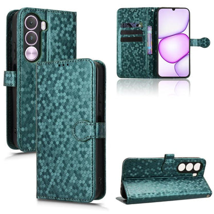 Honeycomb Dot Texture Leather Phone Case, For Realme 16T 5G Global, For Realme C100i 4G / C100x 4G, For Realme C100 4G, For Realme C83 5G / P4 Lite 5G, For Realme P4 Power 5G, For Realme Note 80 4G, For Realme 16 5G Global, For Realme 16 Pro+ 5G Global...