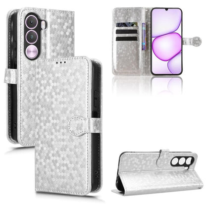 Honeycomb Dot Texture Leather Phone Case, For Realme 16T 5G Global, For Realme C100i 4G / C100x 4G, For Realme C100 4G, For Realme C83 5G / P4 Lite 5G, For Realme P4 Power 5G, For Realme Note 80 4G, For Realme 16 5G Global, For Realme 16 Pro+ 5G Global...