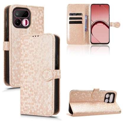 Honeycomb Dot Texture Leather Phone Case, For Realme 16T 5G Global, For Realme C100i 4G / C100x 4G, For Realme C100 4G, For Realme C83 5G / P4 Lite 5G, For Realme P4 Power 5G, For Realme Note 80 4G, For Realme 16 5G Global, For Realme 16 Pro+ 5G Global...