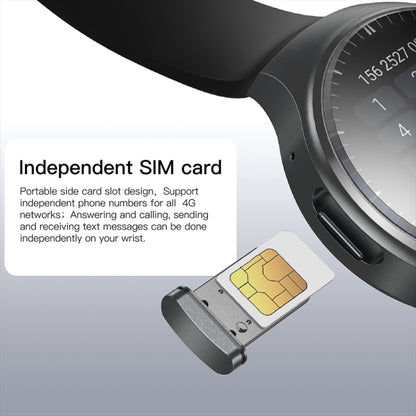 LEMFO DM80 1.43 inch AMOLED Round Screen Smart Watch Android 8.1, 2GB+16GB