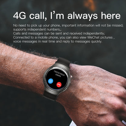 LEMFO DM80 1.43 inch AMOLED Round Screen Smart Watch Android 8.1, 2GB+16GB