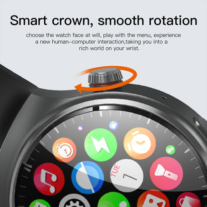 LEMFO DM80 1.43 inch AMOLED Round Screen Smart Watch Android 8.1, 2GB+16GB