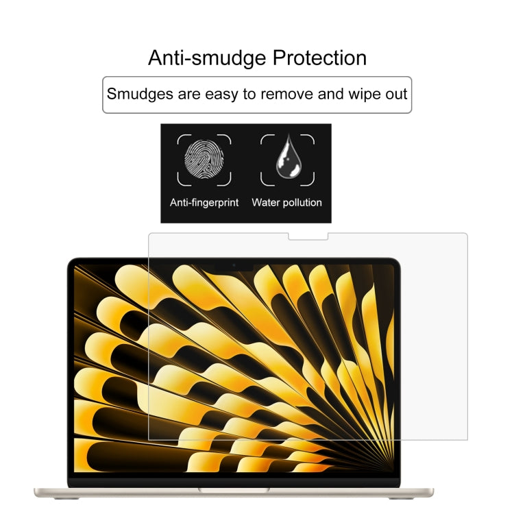 0.26mm 9H Surface Hardness Explosion-proof Tempered Glass Film, For Macbook Air 15.3 2023/2024/2025/M5 2026, For MacBook Neo 13 inch 2026 A18 Pro A3404, For Macbook Air 13.6 2023/2024/2025