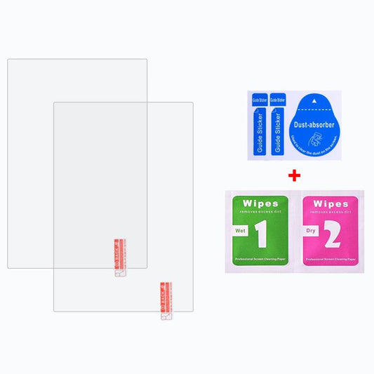 2pcs 9H 0.3mm Explosion-proof Tempered Glass Film, For MSI Claw 8 AI+, For MSI Claw 7 inch Game Console
