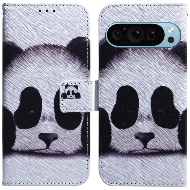 Coloured Drawing Flip Leather Phone Case, For Google Pixel 10a, For Google Pixel 9a, For Google Pixel 9 Pro, For Google Pixel 9, For Google Pixel 8a