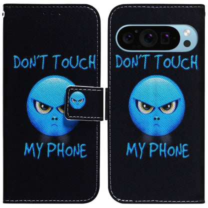 Coloured Drawing Flip Leather Phone Case, For Google Pixel 10a, For Google Pixel 9a, For Google Pixel 9 Pro, For Google Pixel 9, For Google Pixel 8a