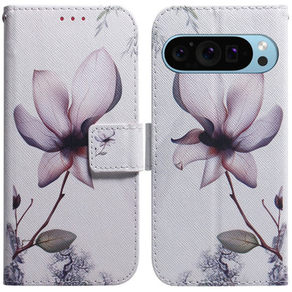 Coloured Drawing Flip Leather Phone Case, For Google Pixel 10a, For Google Pixel 9a, For Google Pixel 9 Pro, For Google Pixel 9, For Google Pixel 8a