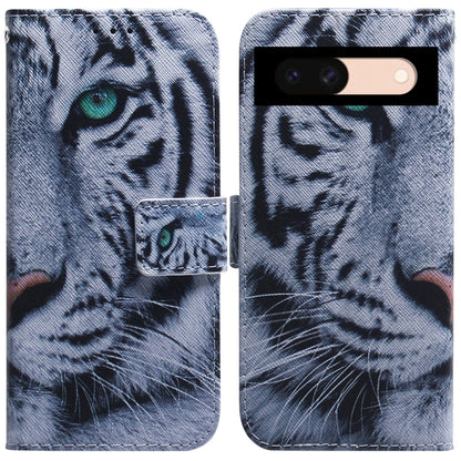 Coloured Drawing Flip Leather Phone Case, For Google Pixel 10a, For Google Pixel 9a, For Google Pixel 9 Pro, For Google Pixel 9, For Google Pixel 8a