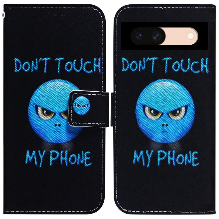 Coloured Drawing Flip Leather Phone Case, For Google Pixel 10a, For Google Pixel 9a, For Google Pixel 9 Pro, For Google Pixel 9, For Google Pixel 8a
