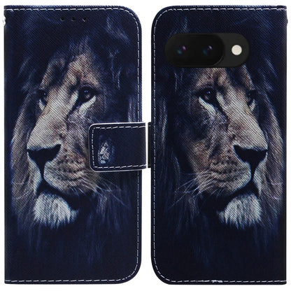 Coloured Drawing Flip Leather Phone Case, For Google Pixel 10a, For Google Pixel 9a, For Google Pixel 9 Pro, For Google Pixel 9, For Google Pixel 8a