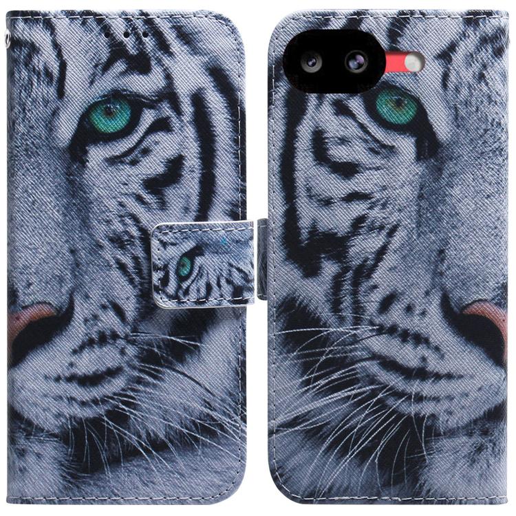 Coloured Drawing Flip Leather Phone Case, For Google Pixel 10a, For Google Pixel 9a, For Google Pixel 9 Pro, For Google Pixel 9, For Google Pixel 8a