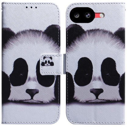 Coloured Drawing Flip Leather Phone Case, For Google Pixel 10a, For Google Pixel 9a, For Google Pixel 9 Pro, For Google Pixel 9, For Google Pixel 8a