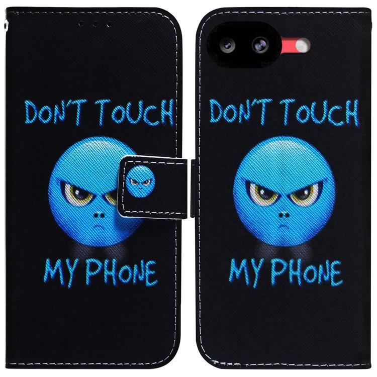 Coloured Drawing Flip Leather Phone Case, For Google Pixel 10a, For Google Pixel 9a, For Google Pixel 9 Pro, For Google Pixel 9, For Google Pixel 8a