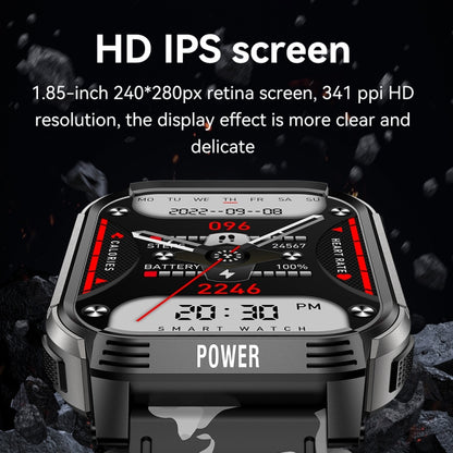 Montre connectée LEMFO LT08 avec écran TFT de 1,85 pouce et appels Bluetooth