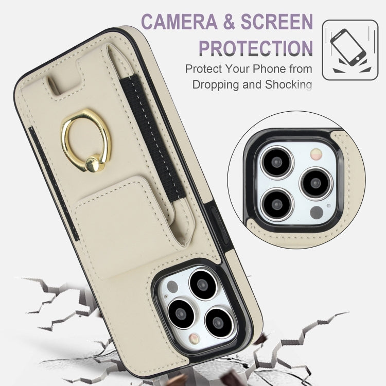 Elastic Card Bag Ring Holder Phone Case, For iPhone 13, For iPhone 12, For iPhone 12 Pro Max, For iPhone 12 Pro, For iPhone 11 Pro Max, For iPhone 11, For iPhone 11 Pro