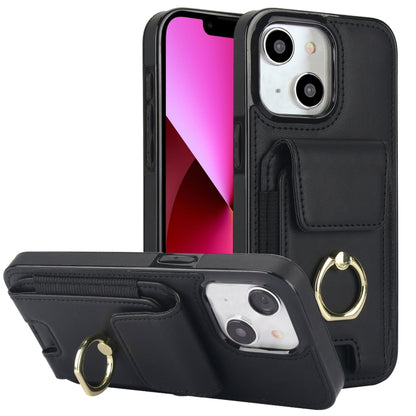 Elastic Card Bag Ring Holder Phone Case, For iPhone 13, For iPhone 12, For iPhone 12 Pro Max, For iPhone 12 Pro, For iPhone 11 Pro Max, For iPhone 11, For iPhone 11 Pro