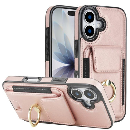 Elastic Card Bag Ring Holder Phone Case