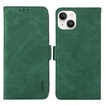 ABEEL Frosted Magnetic RFID Leather Phone Case