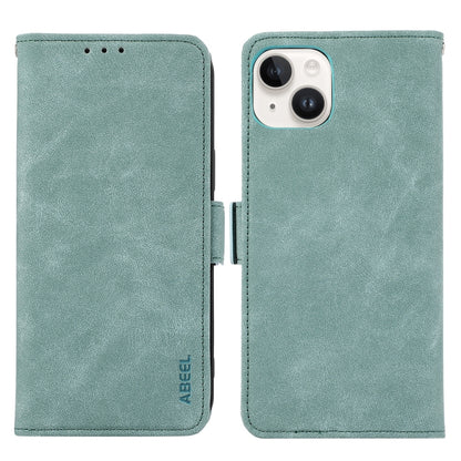 ABEEL Frosted Magnetic RFID Leather Phone Case
