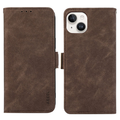 ABEEL Frosted Magnetic RFID Leather Phone Case
