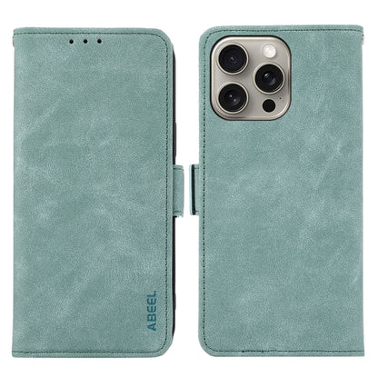 ABEEL Frosted Magnetic RFID Leather Phone Case