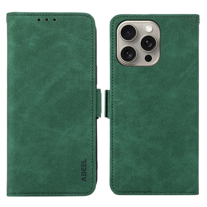 ABEEL Frosted Magnetic RFID Leather Phone Case