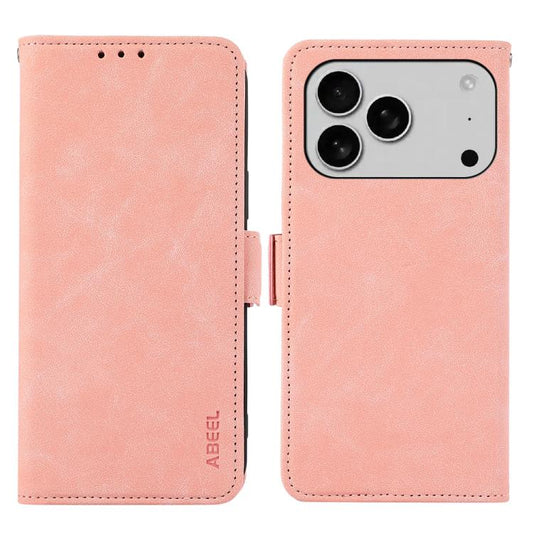 ABEEL Frosted Magnetic RFID Leather Phone Case, For iPhone 18 Pro / 17 Pro, For iPhone 18 Pro Max / 17 Pro Max, For iPhone 16e / 17e, For iPhone 17, For iPhone Air, For iPhone 16 Pro Max, For iPhone 16 Pro, For iPhone 16 Plus, For iPhone 16            ...