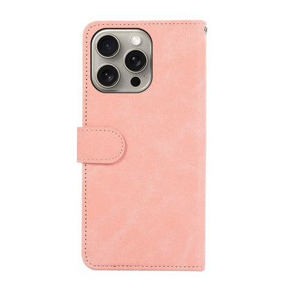 ABEEL Color Block Magnetic RFID Leather Phone Case