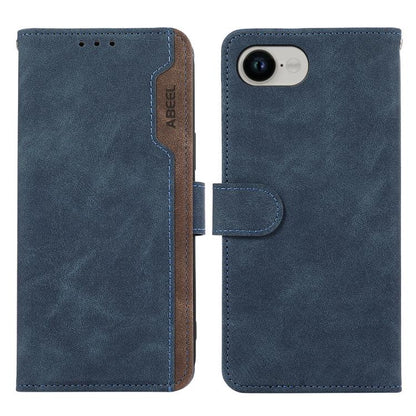 ABEEL Color Block Magnetic RFID Leather Phone Case, For iPhone 18 Pro / 17 Pro, For iPhone 18 Pro Max / 17 Pro Max, For iPhone 16e / 17e, For iPhone 17, For iPhone Air, For iPhone 16 Pro Max, For iPhone 16 Pro, For iPhone 16 Plus, For iPhone 16        ...