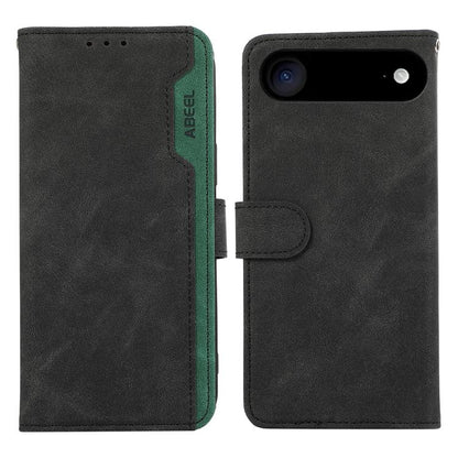 ABEEL Color Block Magnetic RFID Leather Phone Case, For iPhone 18 Pro / 17 Pro, For iPhone 18 Pro Max / 17 Pro Max, For iPhone 16e / 17e, For iPhone 17, For iPhone Air, For iPhone 16 Pro Max, For iPhone 16 Pro, For iPhone 16 Plus, For iPhone 16        ...