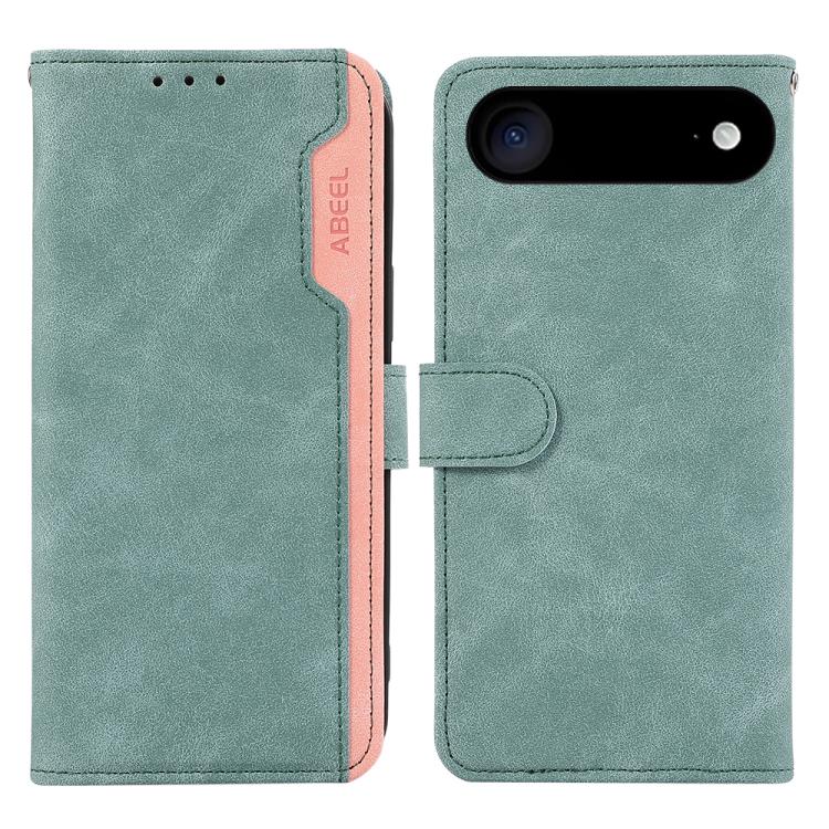 ABEEL Color Block Magnetic RFID Leather Phone Case, For iPhone 18 Pro / 17 Pro, For iPhone 18 Pro Max / 17 Pro Max, For iPhone 16e / 17e, For iPhone 17, For iPhone Air, For iPhone 16 Pro Max, For iPhone 16 Pro, For iPhone 16 Plus, For iPhone 16        ...