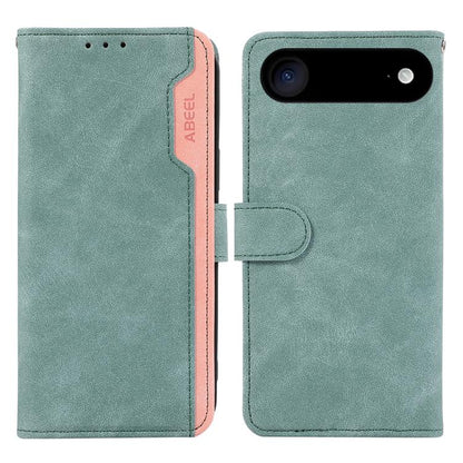 ABEEL Color Block Magnetic RFID Leather Phone Case, For iPhone 18 Pro / 17 Pro, For iPhone 18 Pro Max / 17 Pro Max, For iPhone 16e / 17e, For iPhone 17, For iPhone Air, For iPhone 16 Pro Max, For iPhone 16 Pro, For iPhone 16 Plus, For iPhone 16        ...