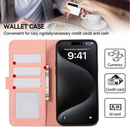 ABEEL Color Block Magnetic RFID Leather Phone Case, For iPhone 18 Pro / 17 Pro, For iPhone 18 Pro Max / 17 Pro Max, For iPhone 16e / 17e, For iPhone 17, For iPhone Air, For iPhone 16 Pro Max, For iPhone 16 Pro, For iPhone 16 Plus, For iPhone 16        ...