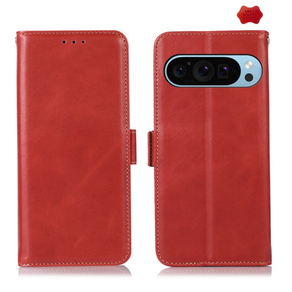 Crazy Horse Top Layer Cowhide Leather Phone Case, For Google Pixel 11 Pro XL, For Google Pixel 11 / 11 Pro, For Google Pixel 10a, For Google Pixel 9a, For Google Pixel 9 Pro, For Google Pixel 9